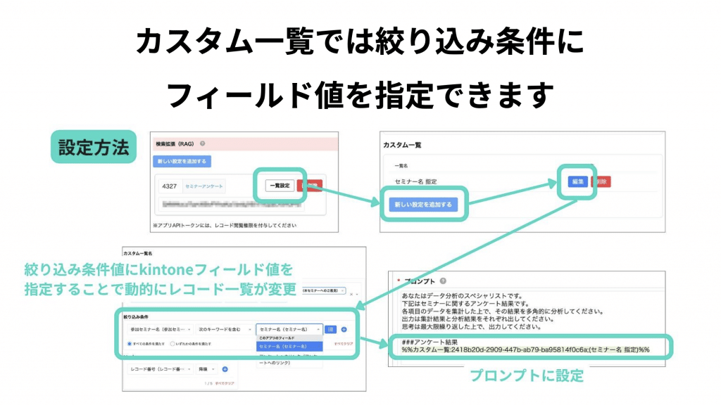 Smart at AI、RAGカスタム一覧機能とは