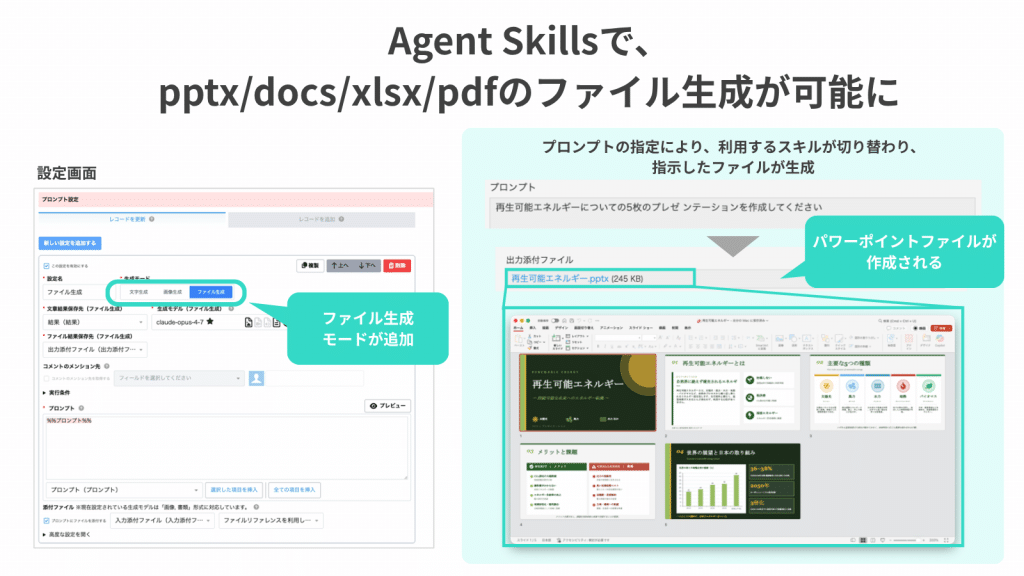 AgentSkills対応