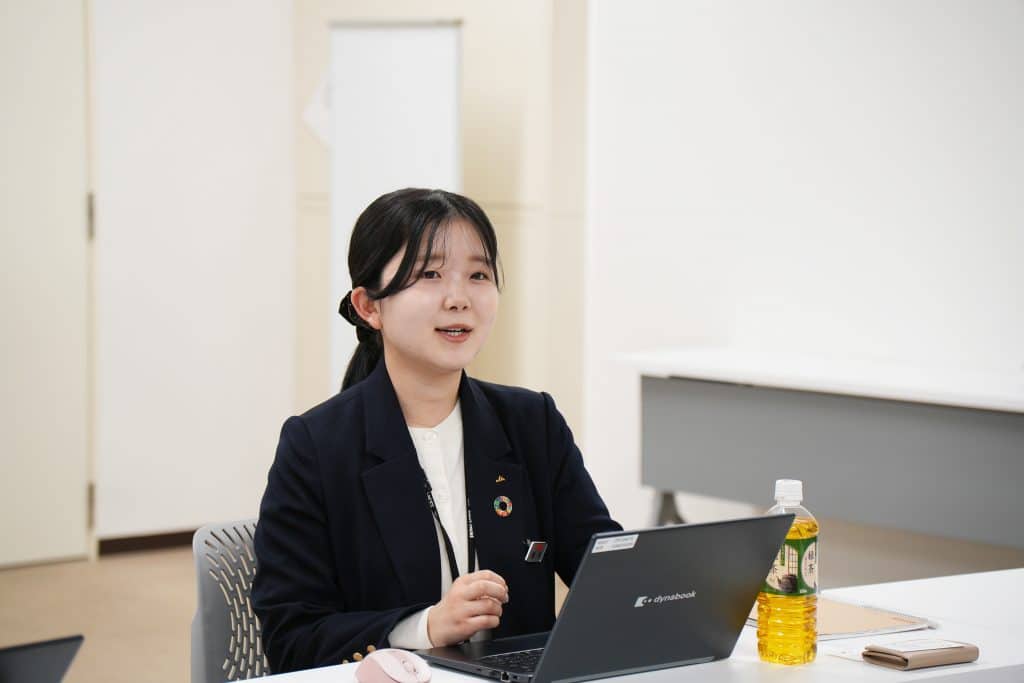全国農業協同組合連合会広島県本部 改革推進部 JA営農支援課 青木 菜月氏