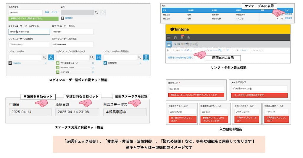 1つのプラグインで多彩な機能を提供